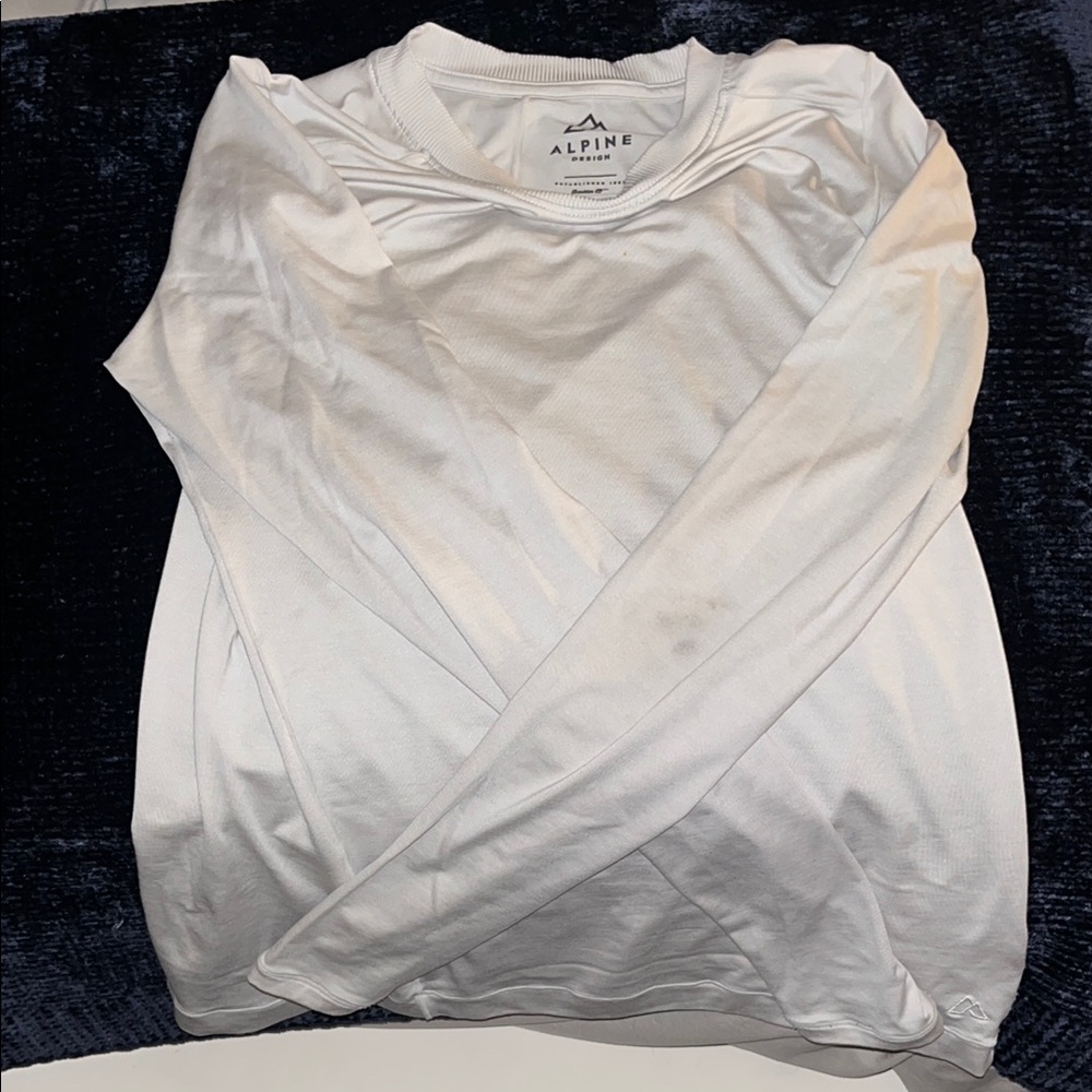 Alpine Cream Fitted Long Sleeve Tee
